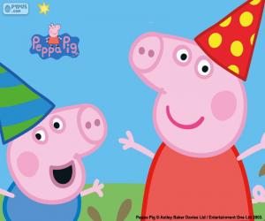 yapboz Yıldönümü Peppa Pig